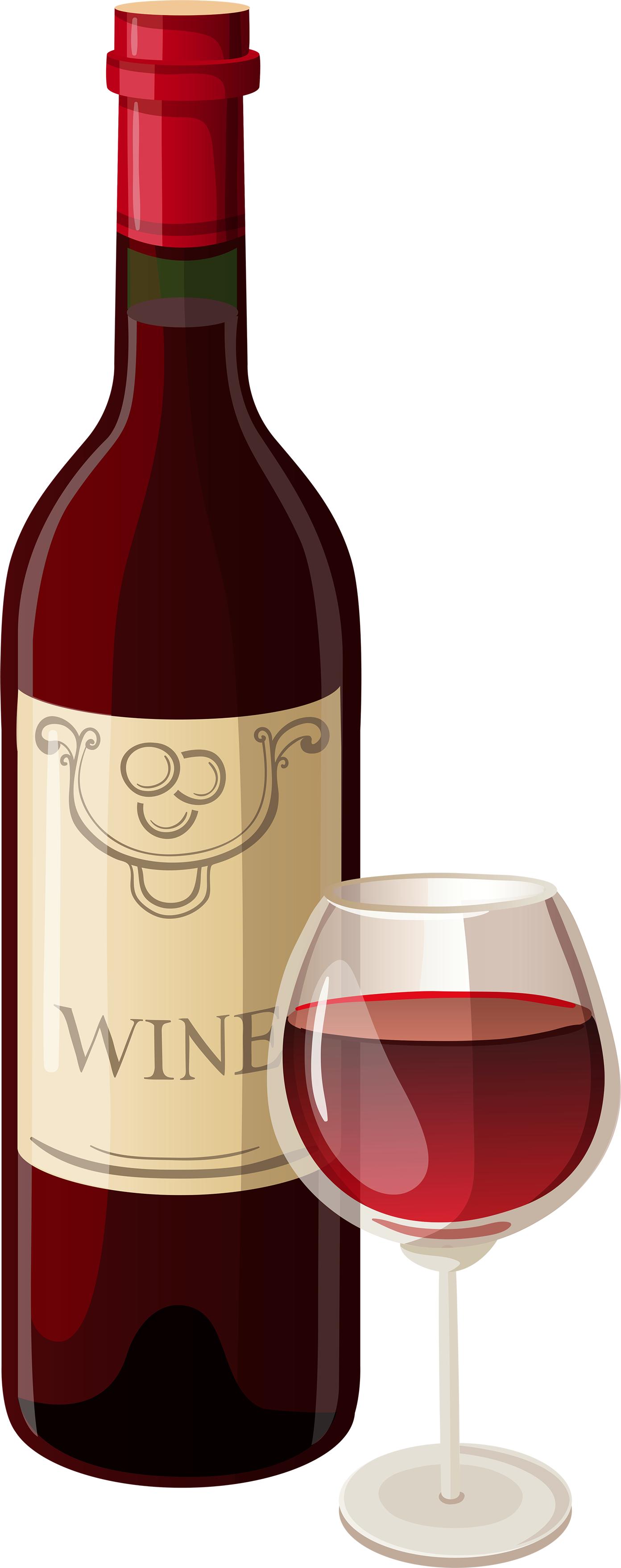 Detail Wine Bottle Images Clipart Nomer 6