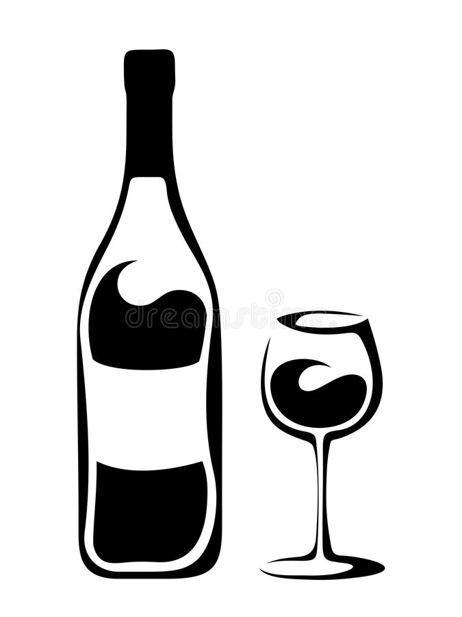 Detail Wine Bottle Silhouette Clip Art Nomer 7