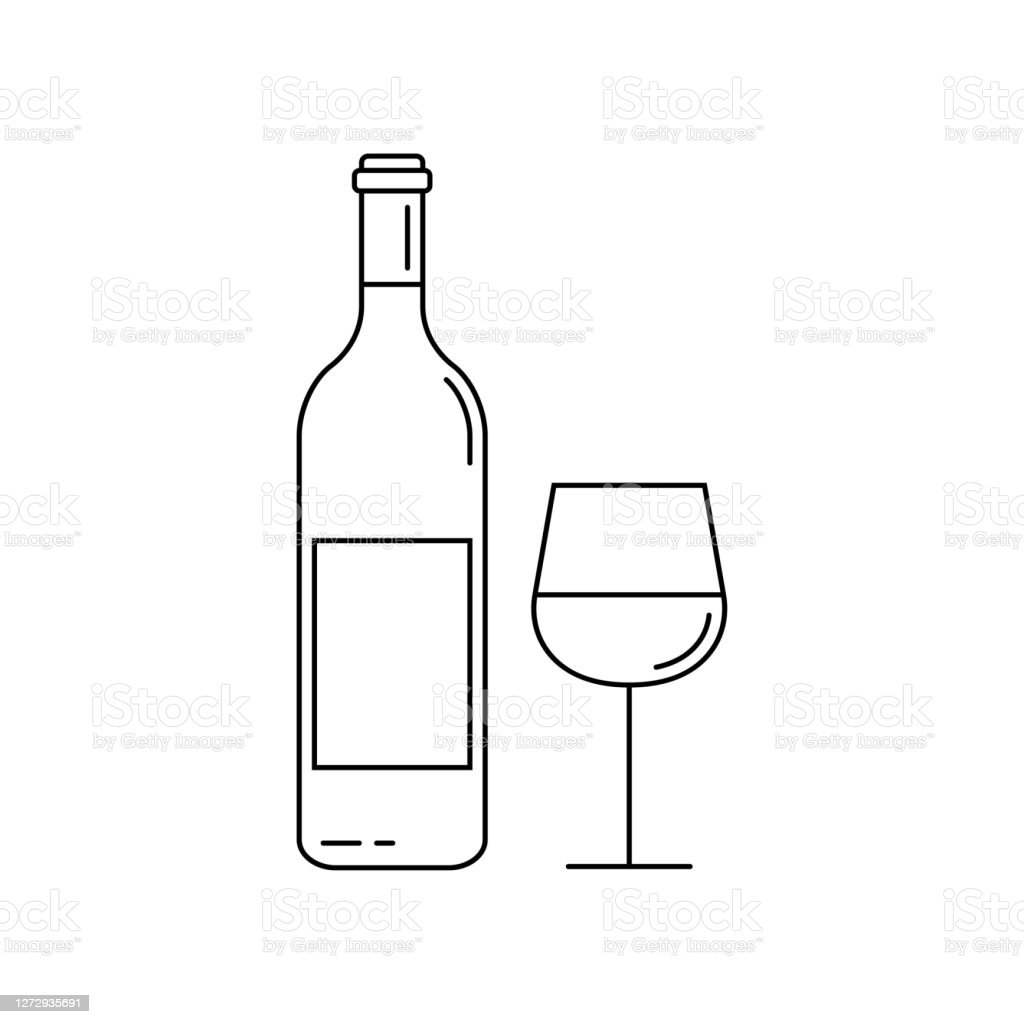 Detail Wine Bottle Silhouette Clip Art Nomer 9