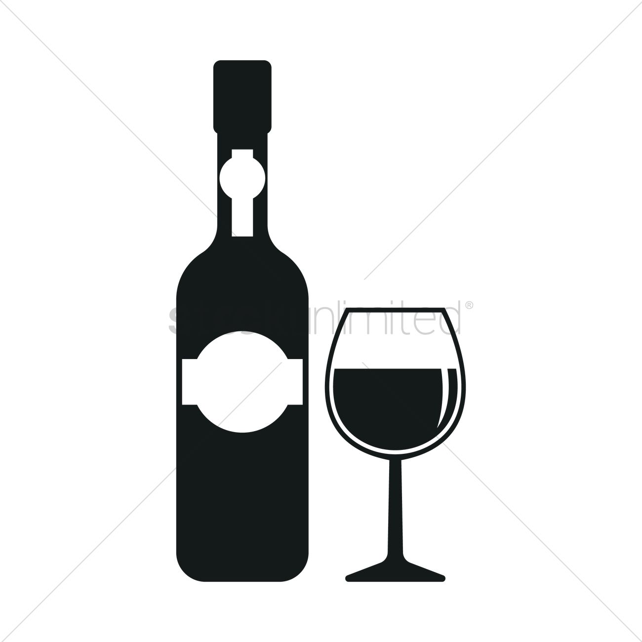 Detail Wine Bottle Silhouette Clip Art Nomer 17