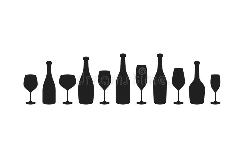 Detail Wine Bottle Silhouette Clip Art Nomer 21