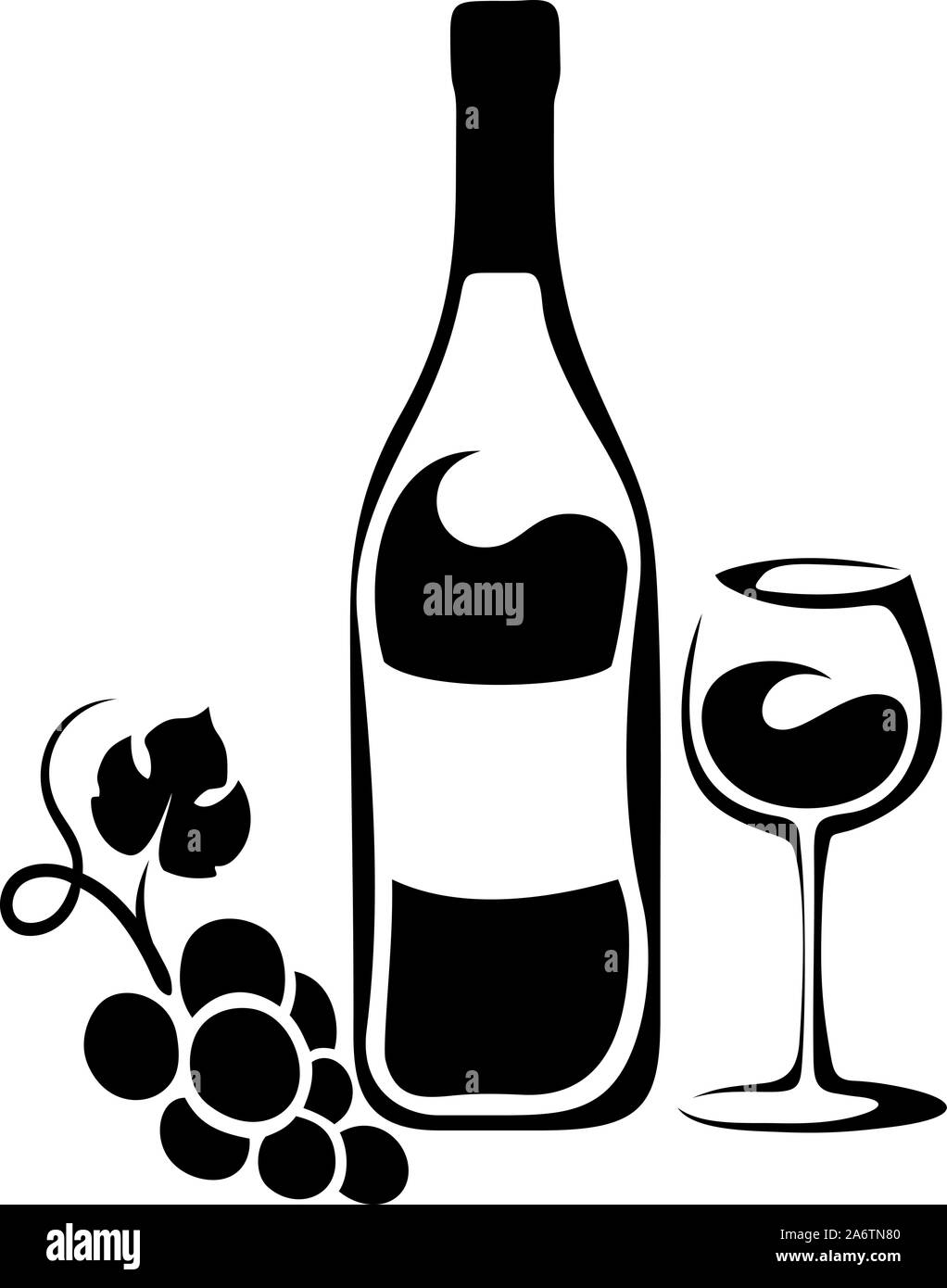 Download Wine Bottle Silhouette Clip Art Nomer 36