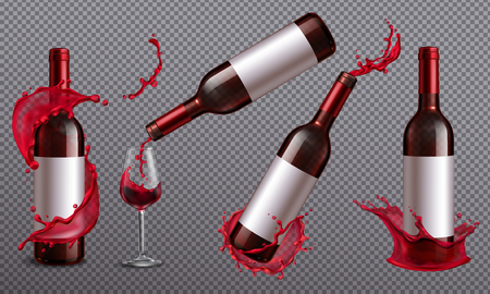 Detail Wine Bottle Transparent Background Nomer 50