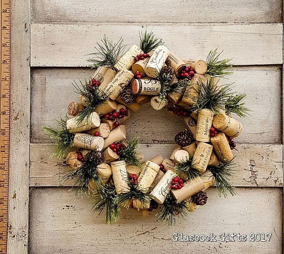 Detail Wine Cork Christmas Garland Nomer 26