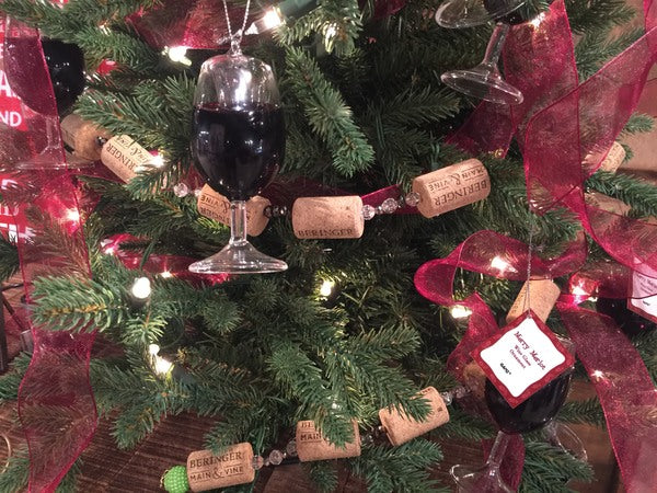 Detail Wine Cork Christmas Garland Nomer 28