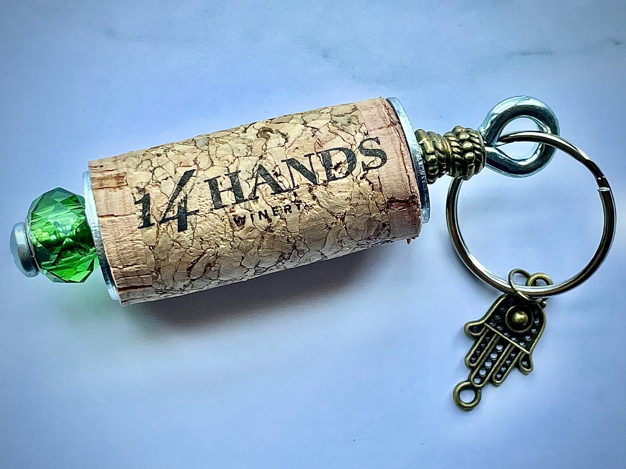 Detail Wine Cork Keychain Nomer 16