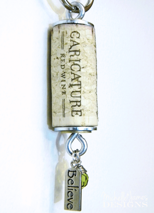 Detail Wine Cork Keychain Nomer 30