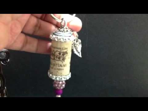 Detail Wine Cork Keychain Nomer 51