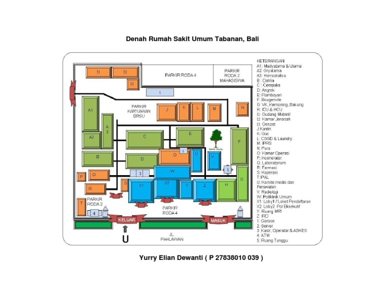Detail Sketsa Rumah Sakit Nomer 15