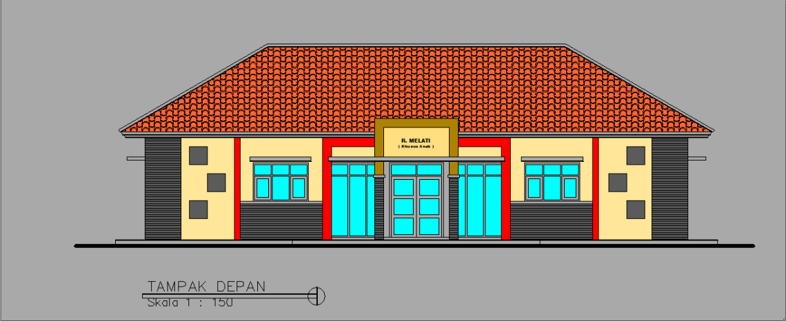 Detail Sketsa Rumah Sakit Nomer 35