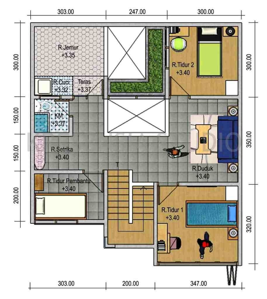 Detail Sketsa Rumah Simple Nomer 25