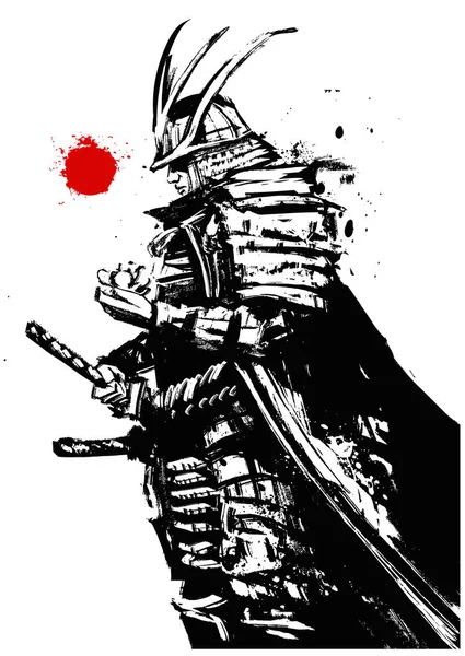 Detail Sketsa Samurai Jepang Nomer 42