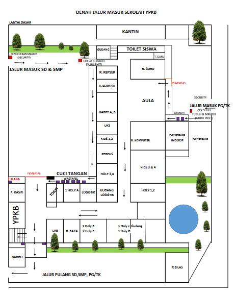 Detail Sketsa Sekolah Tk Nomer 33