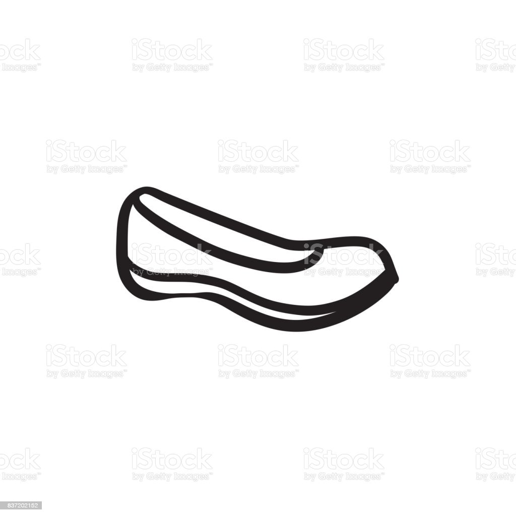 Detail Sketsa Sepatu Wanita Nomer 39