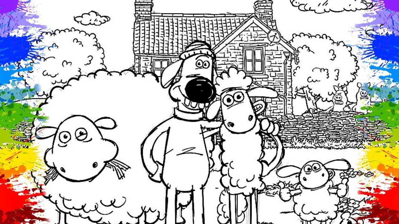 Detail Sketsa Shaun The Sheep Nomer 12