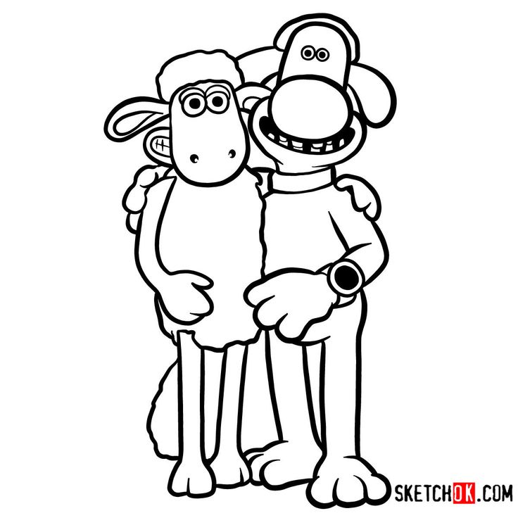 Detail Sketsa Shaun The Sheep Nomer 5