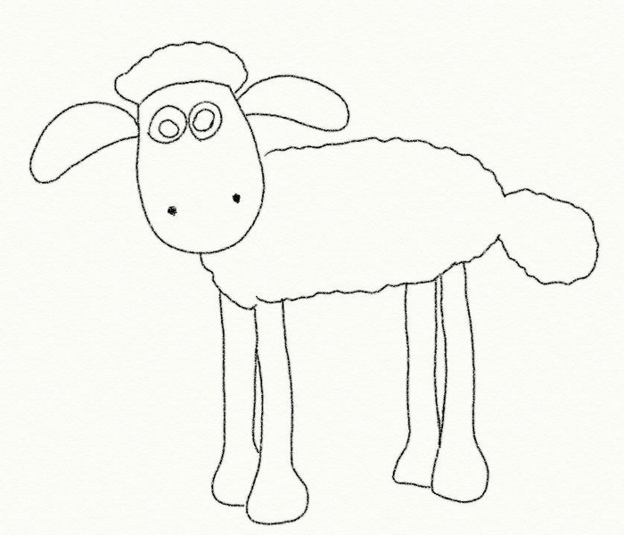 Detail Sketsa Shaun The Sheep Nomer 8