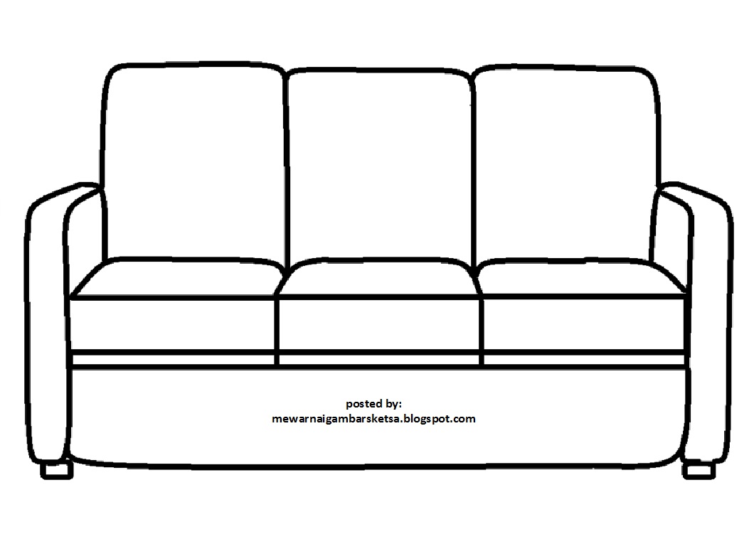 Detail Sketsa Sofa Ruang Tamu Nomer 14