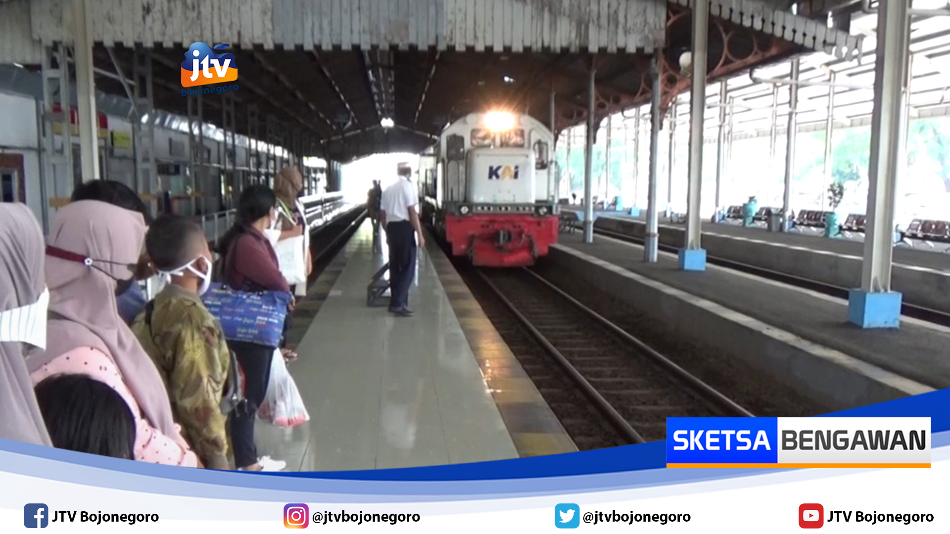 Detail Sketsa Stasiun Kereta Api Nomer 33