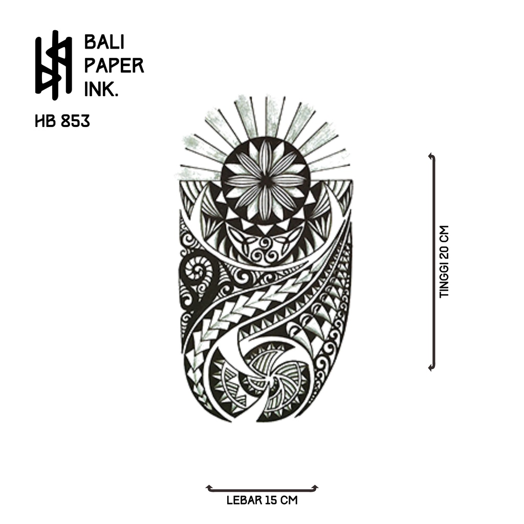 Detail Sketsa Tato Batik Nomer 29