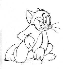 Detail Sketsa Tom And Jerry Nomer 26