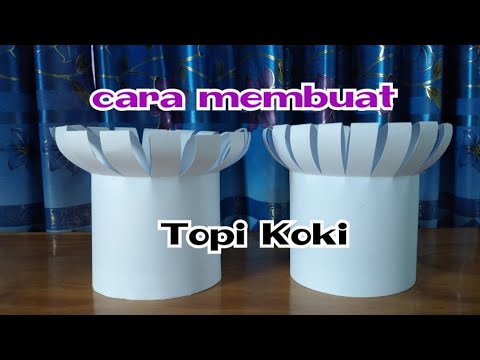 Detail Sketsa Topi Koki Nomer 23