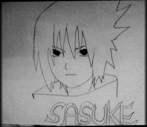 Detail Sketsa Wajah Sasuke Nomer 21