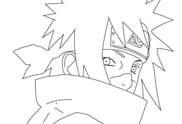 Detail Sketsa Wajah Sasuke Nomer 26