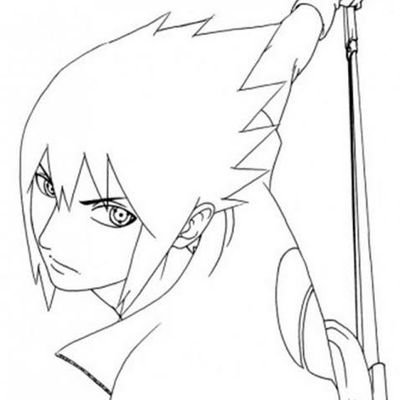 Download Sketsa Wajah Sasuke Nomer 53