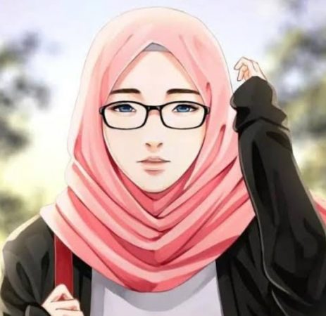 Detail Sketsa Wanita Berhijab Dari Samping Nomer 37