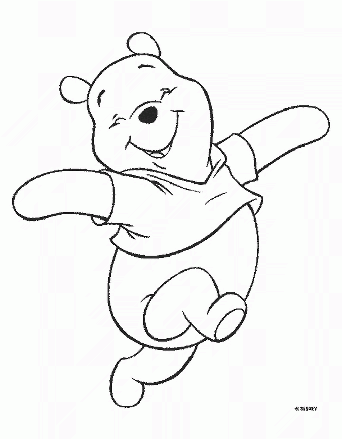 Detail Sketsa Winnie The Pooh Nomer 11