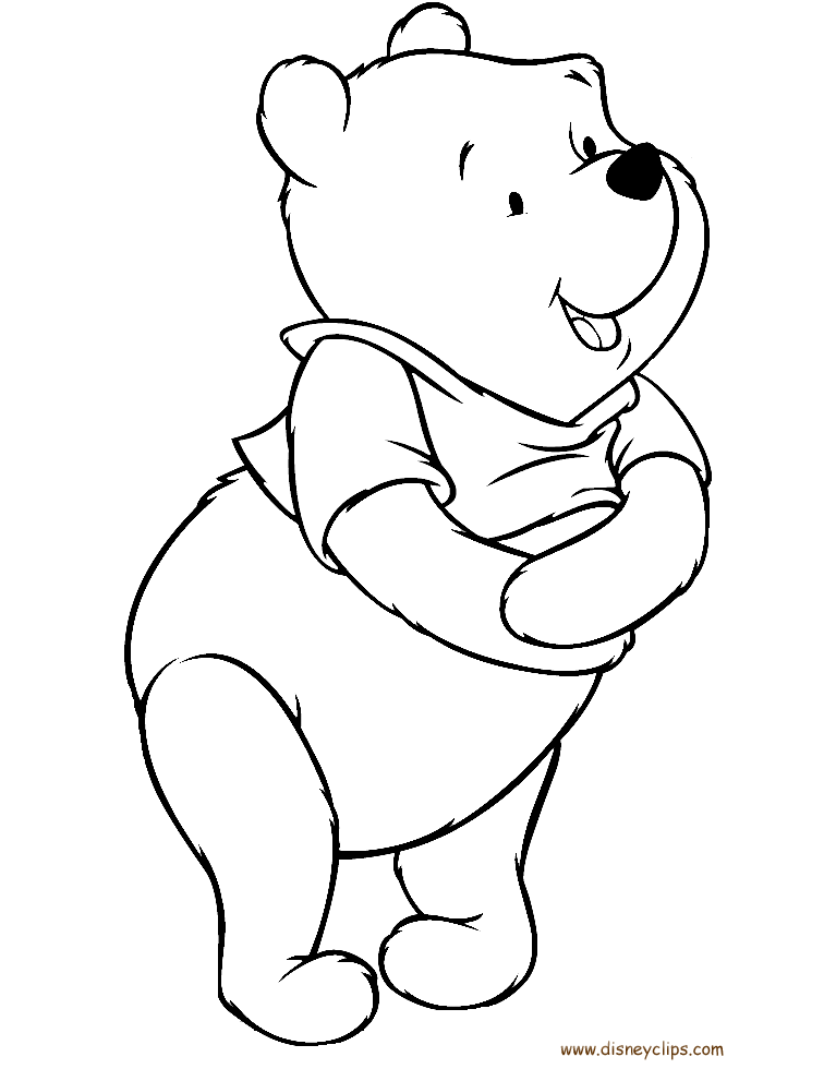 Detail Sketsa Winnie The Pooh Nomer 52