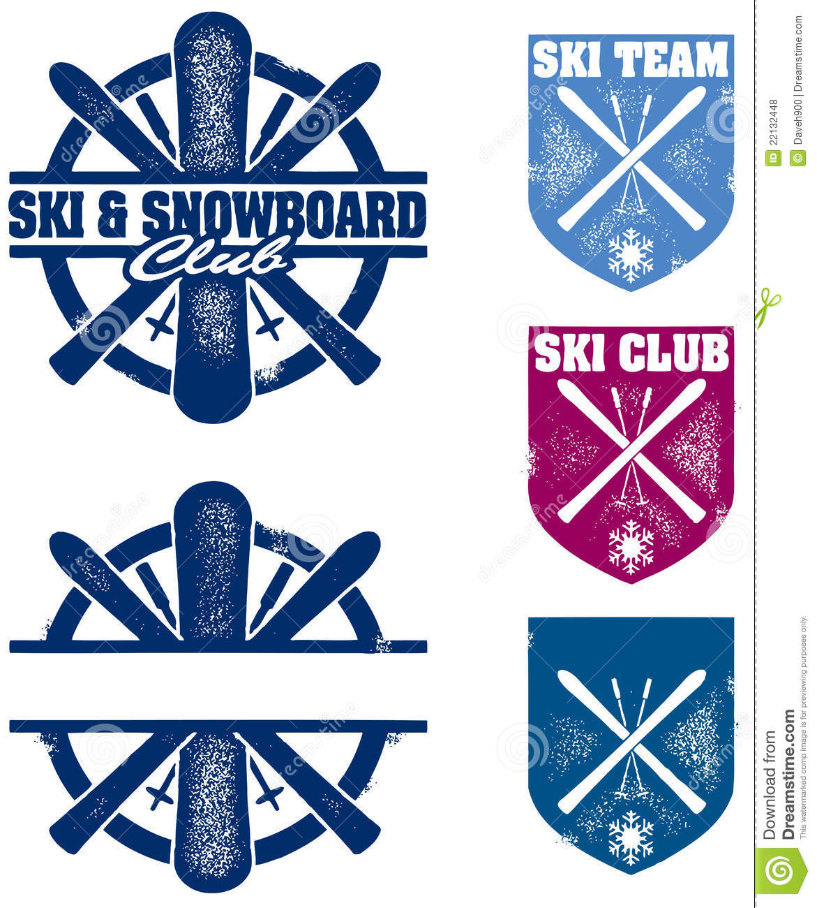 Detail Ski And Snowboard Clipart Nomer 36