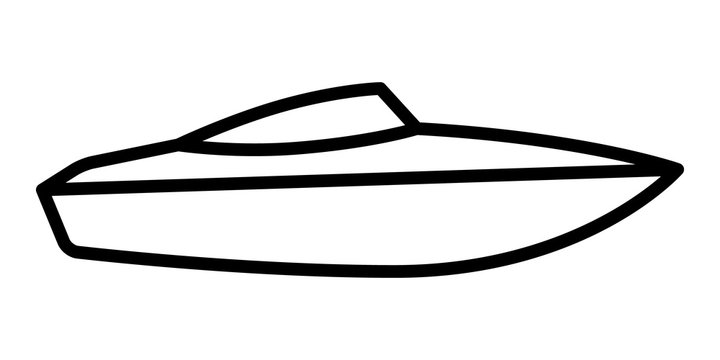 Detail Ski Boat Clipart Nomer 19