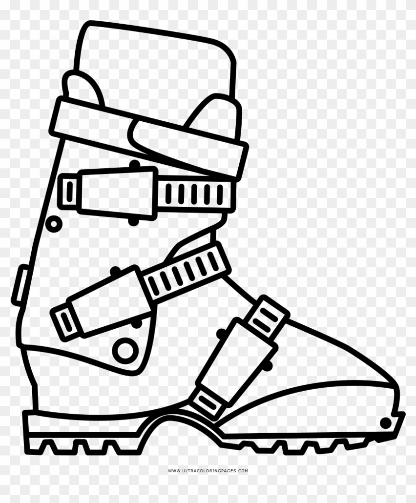 Detail Ski Boots Clipart Nomer 13