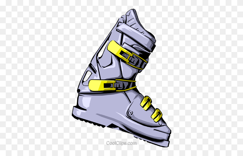 Detail Ski Boots Clipart Nomer 20