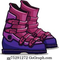 Detail Ski Boots Clipart Nomer 3