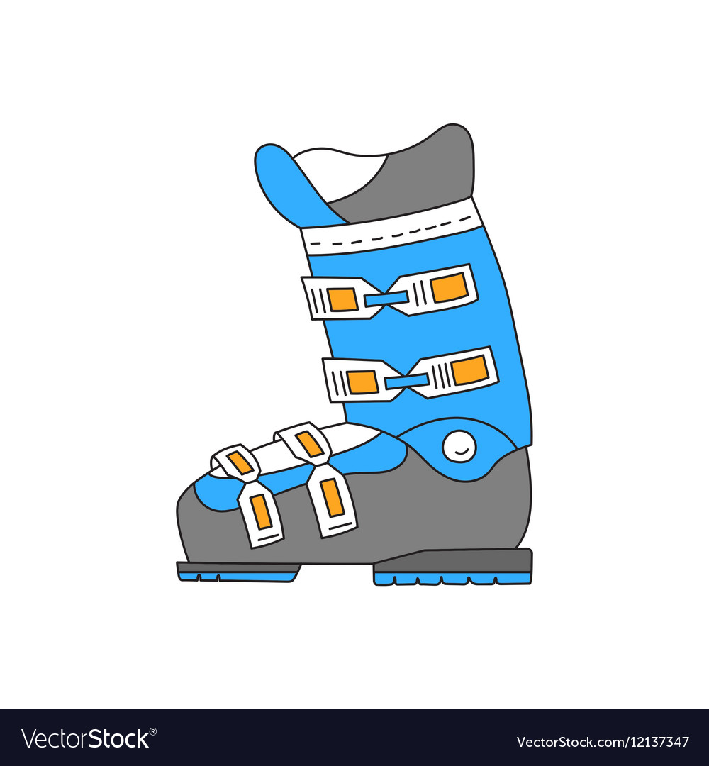 Detail Ski Boots Clipart Nomer 25
