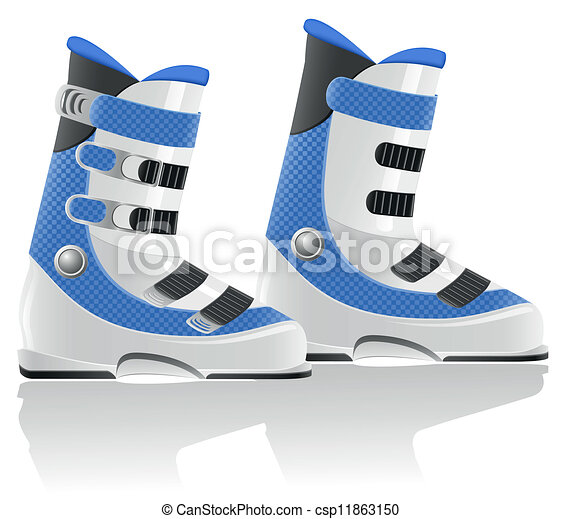 Detail Ski Boots Clipart Nomer 48