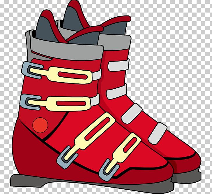 Detail Ski Boots Clipart Nomer 8