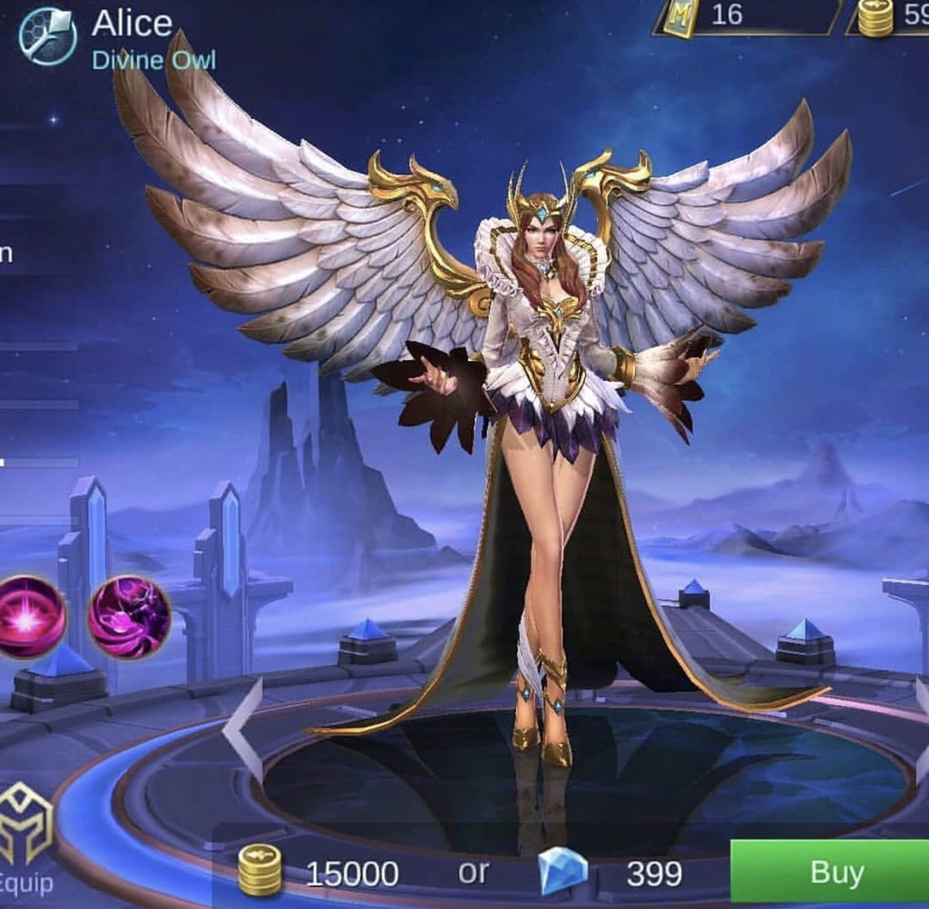 Detail Skin Alice Mobile Legend Nomer 12