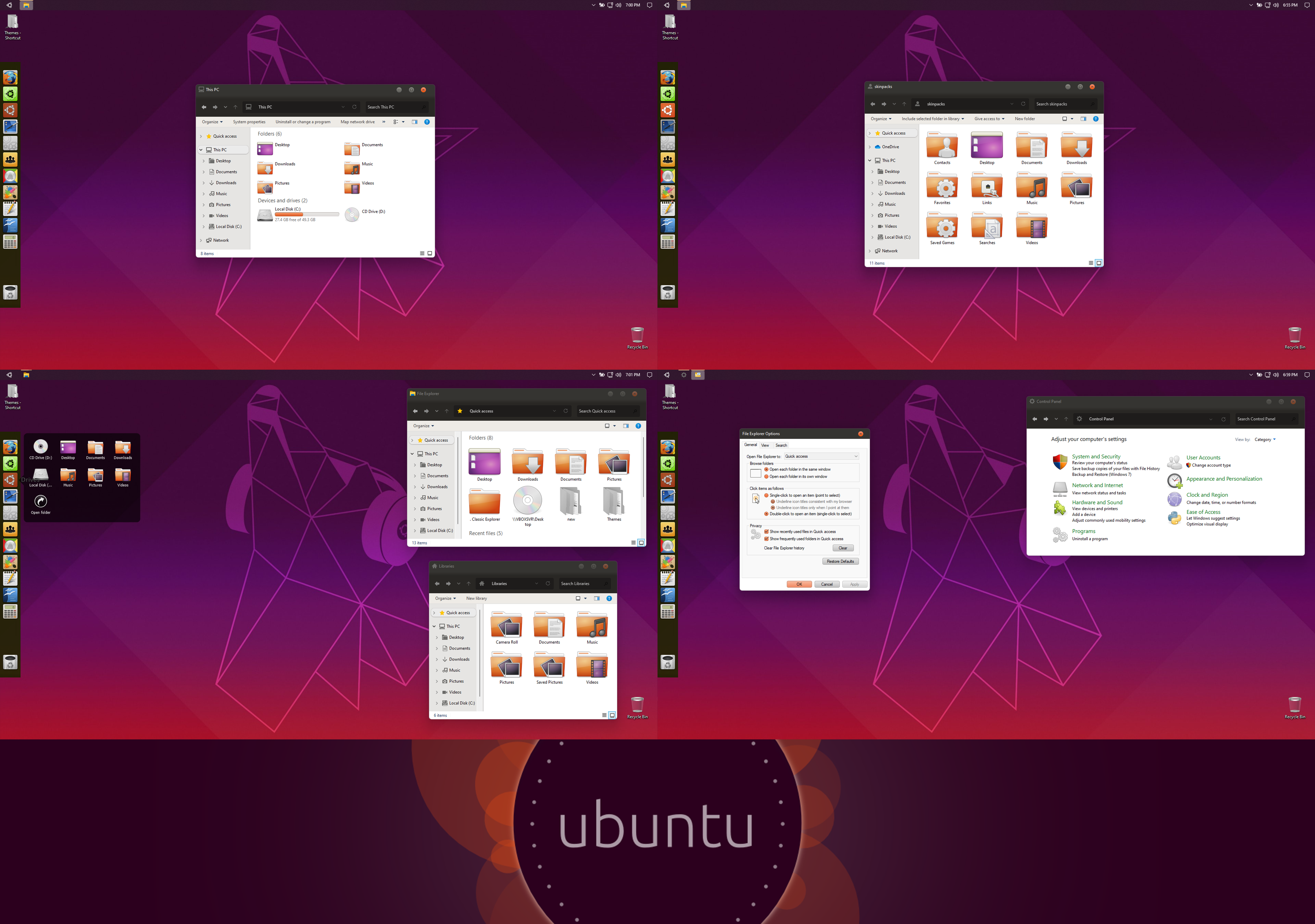 Detail Skin Pack Ubuntu For Windows 10 Nomer 42