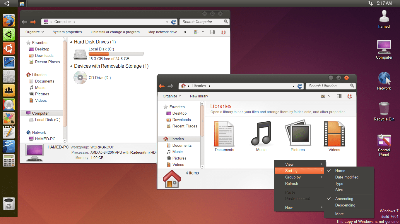 Detail Skin Pack Ubuntu For Windows 10 Nomer 7