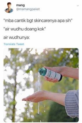 Detail Skincare Air Wudhu Meme Nomer 18