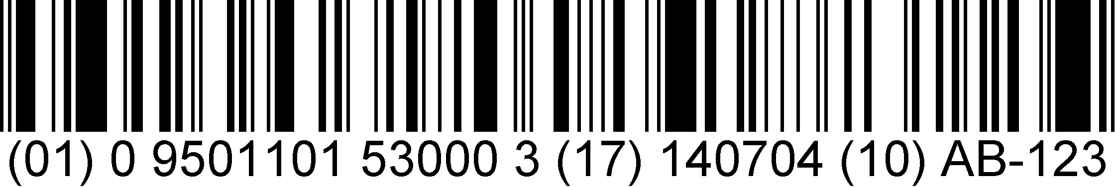 Detail Skinny Barcode Nomer 23
