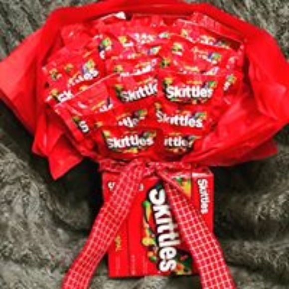 Detail Skittles Candy Bouquet Nomer 10