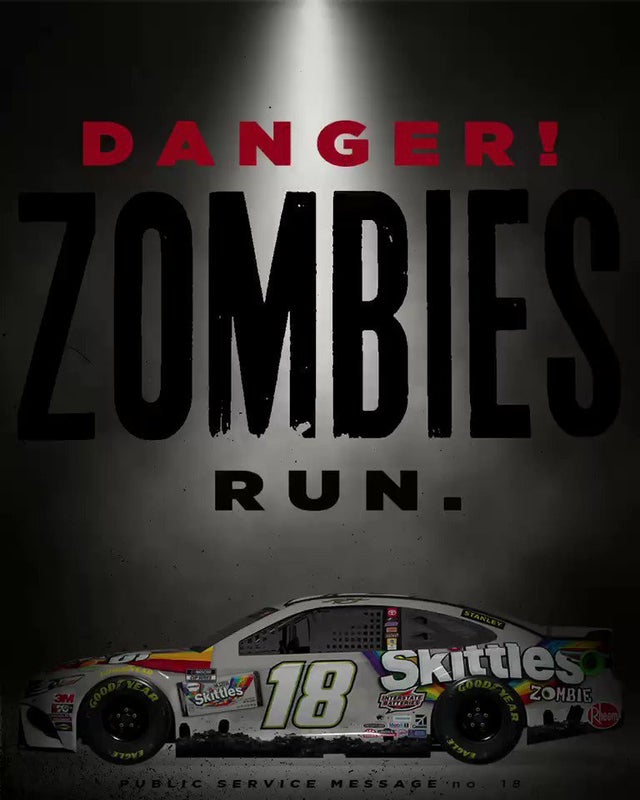 Detail Skittles Zombie Car Nomer 13