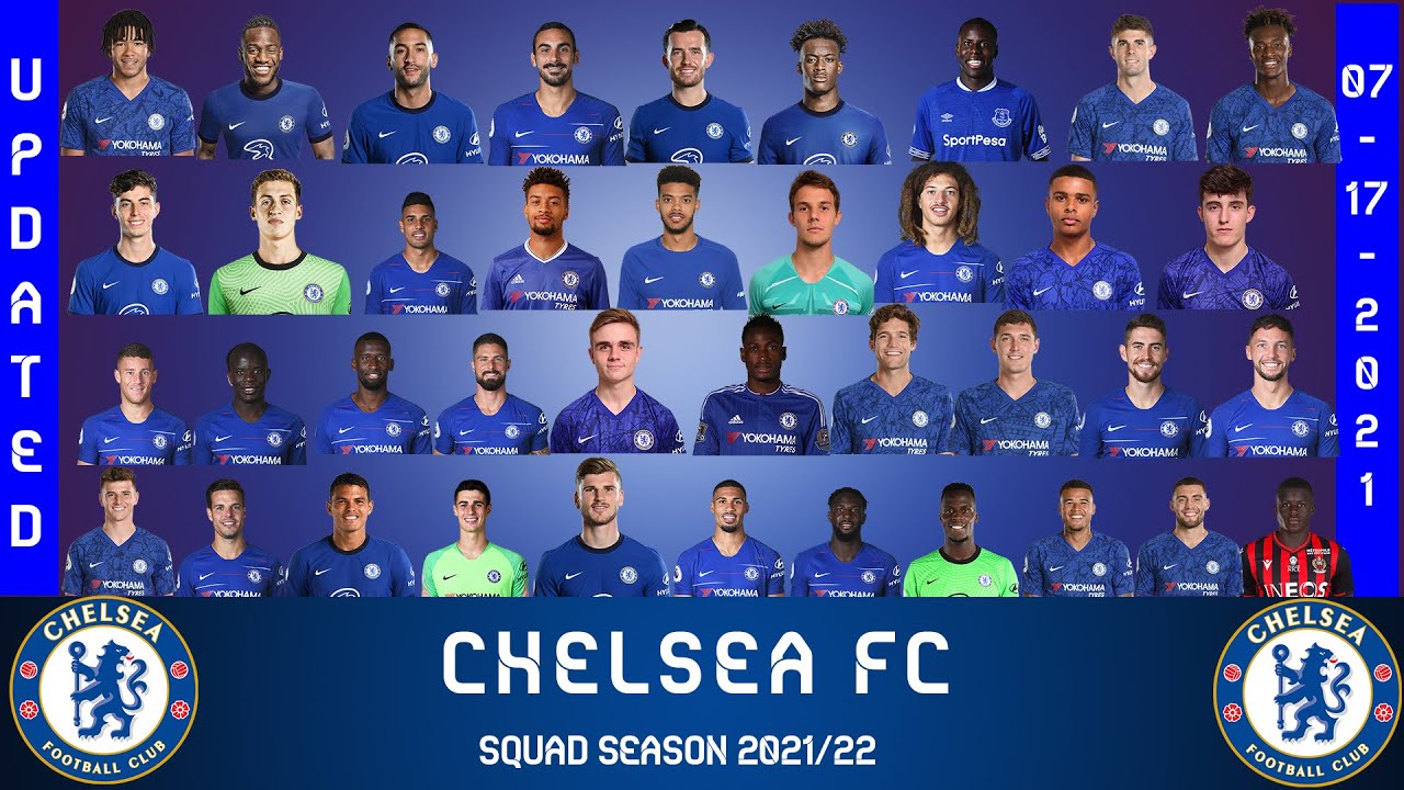 Detail Skuad Chelsea Fc Nomer 5