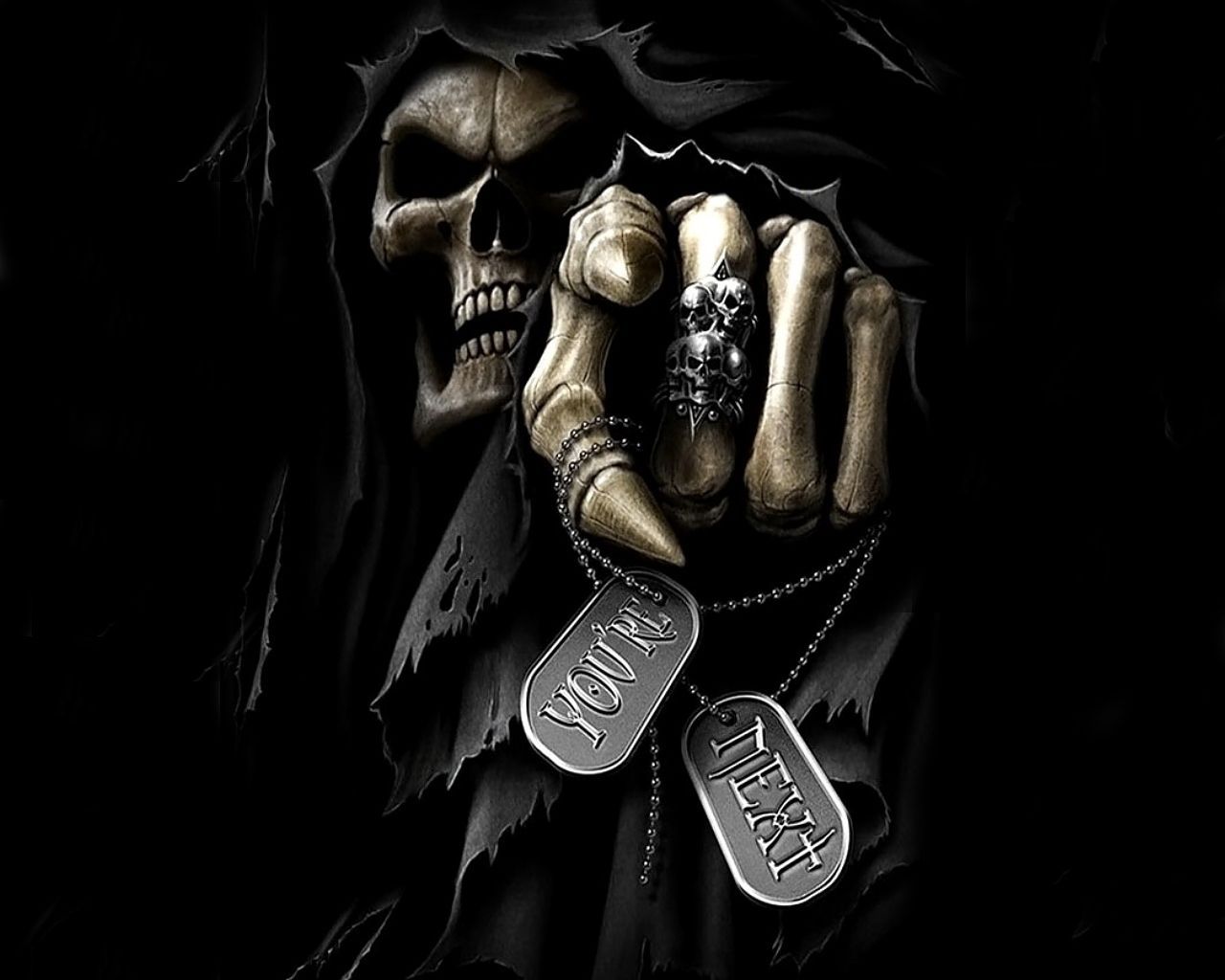 Detail Skull 3d Wallpaper Nomer 2