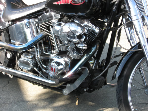 Detail Skull Air Cleaner Harley Nomer 21